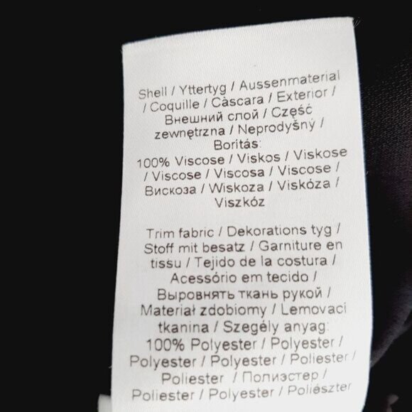 PART TWO \ Copenhagen Cobyl Fringe Hem Semisheer Tank Top Sz L | Eur 42 - Picture 7 of 8